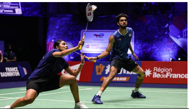 “Dhruv Kapila Tanisha Crasto Paris World Championships badminton run